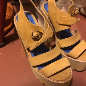 Jeffery Campbell Havana Last mock work boot